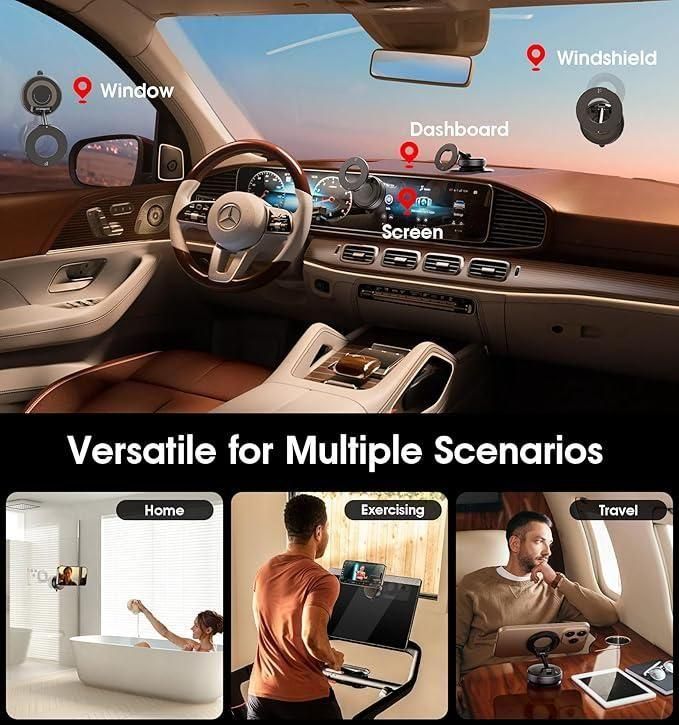 Vacuum Suction Magnetic Bracket – Best Mobile Holder for Smartphones